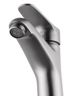 Смеситель для раковины Wonzon & Woghand WW-A40212-BGG тёмный графит